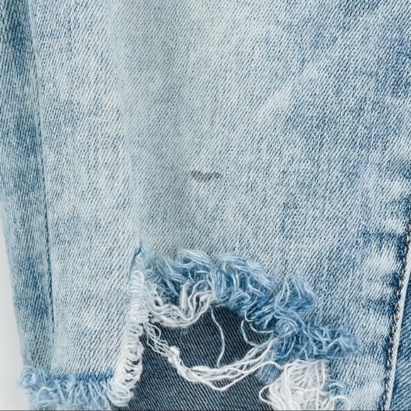 American Eagle hi rise jegging acid wash distressed next level stretch size 00P - Picture 7 of 12